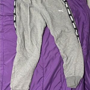 Puma Heather Gray Joggers